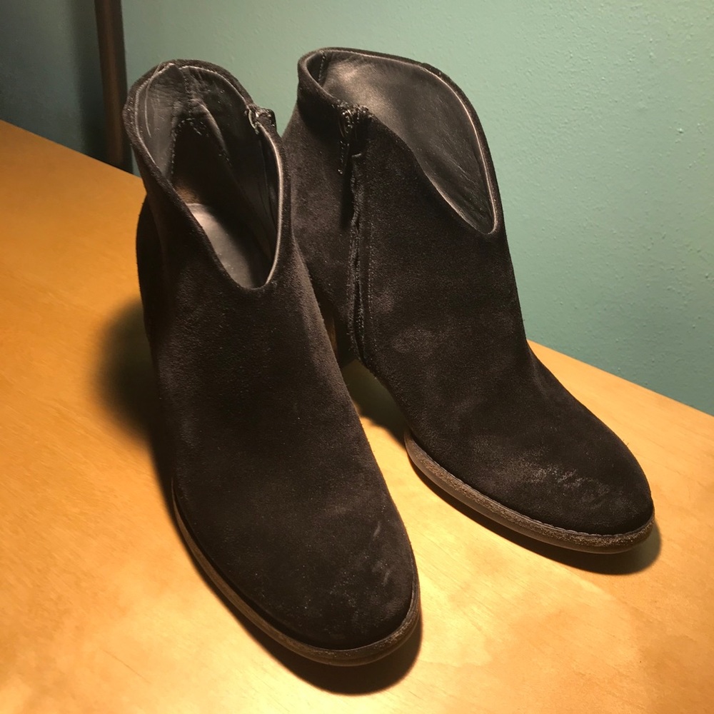 Paul Greene suede booties